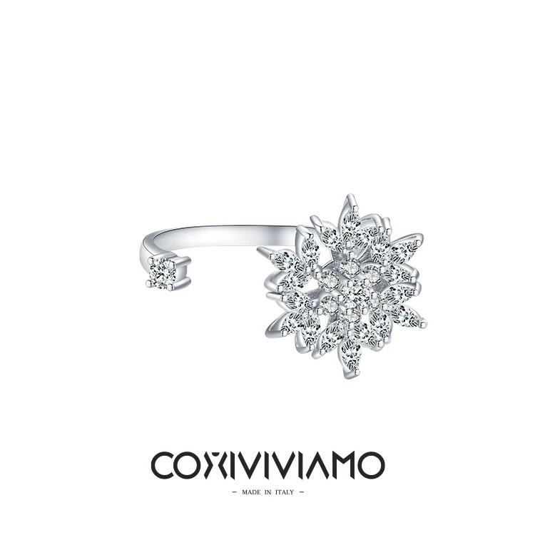 Snowflake Ring (Small) 雪小戒指