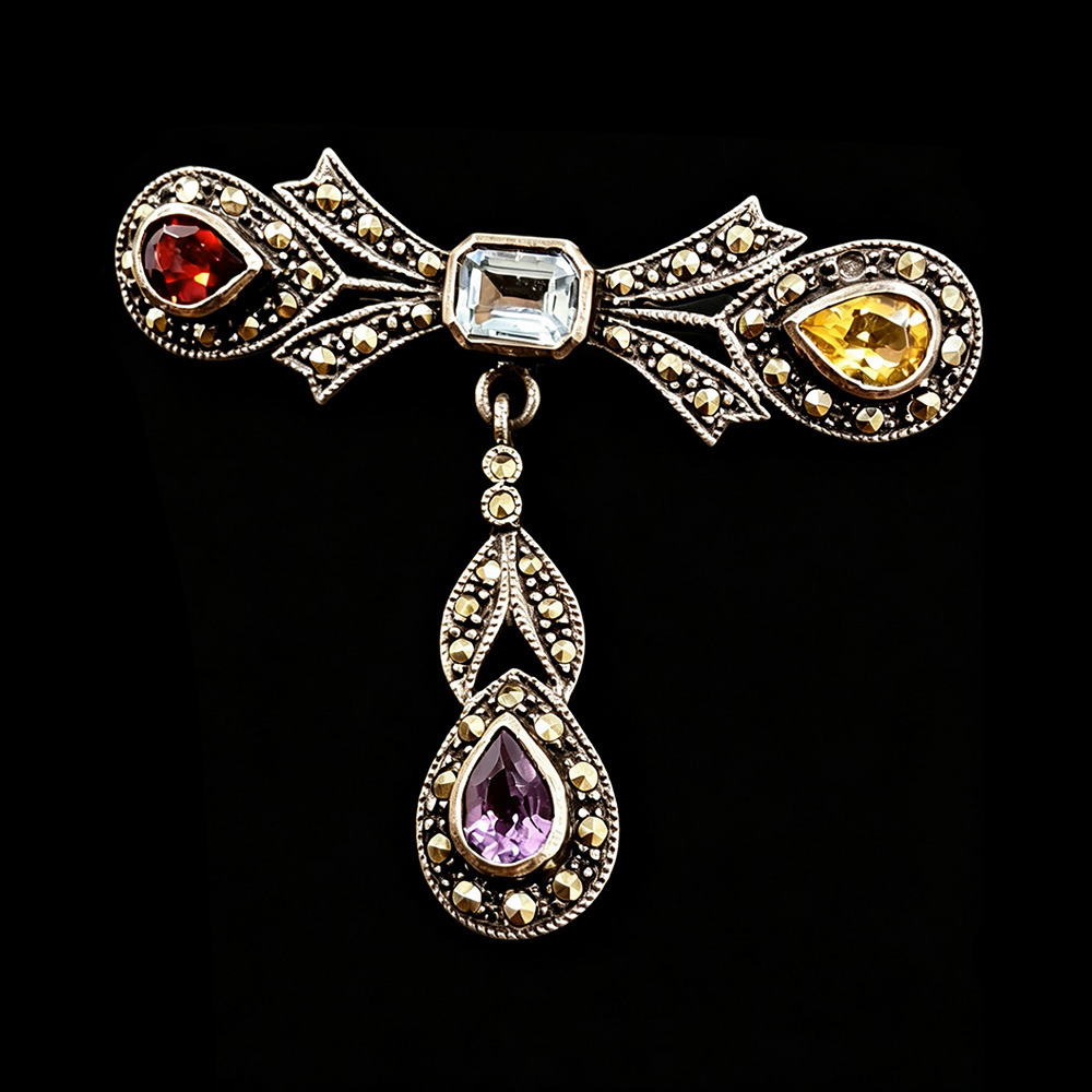 ZG021 Silver Brooch