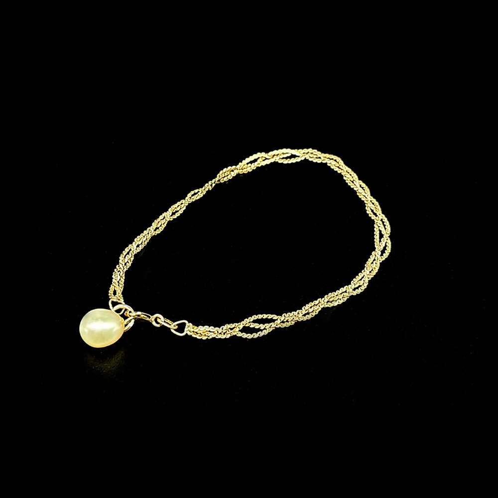 ZG018 Silver FW Pearl Necklace