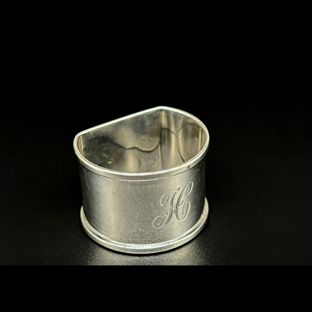 ZG004 Silver Napkin Ring